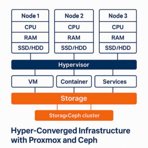 AXOL Server Schema Come funziona Sistema Iperconvergente HCI